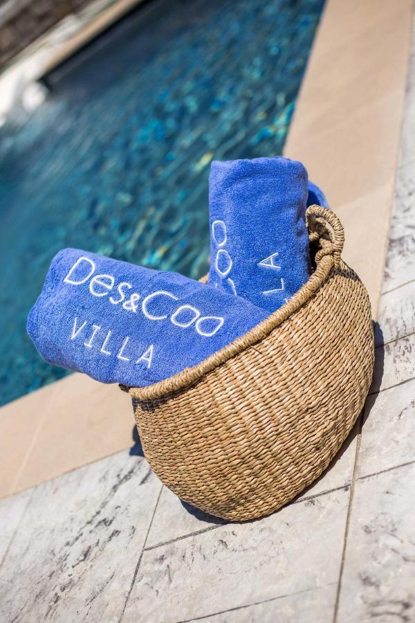 Des & Coo Luxury Villa With Private Pool Φαληράκι Εξωτερικό φωτογραφία